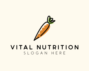 Carrot Farm Vegetable logo design