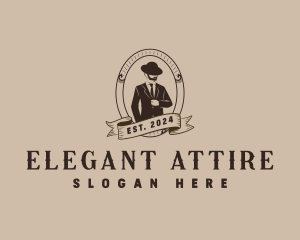 Gentleman Suit Fashion logo design