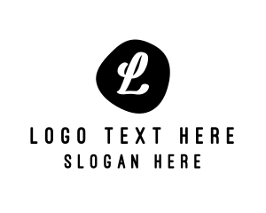 Blob - Ink Blot Writer logo design