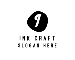 Ink Blot Writer logo design