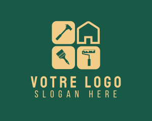 Workshop - Generic House Tool logo design