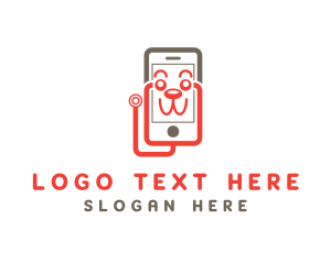 Pet Shop - Pet Veterinary Cellphone logo design