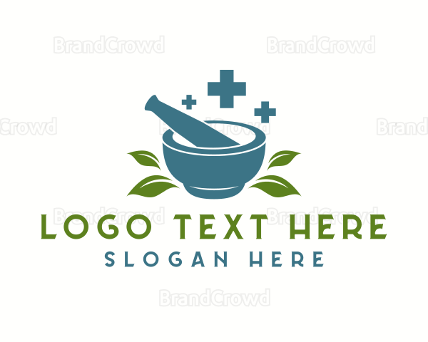 Organic Medicinal Herb Logo