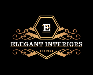 Elegant Luxury Crest logo design