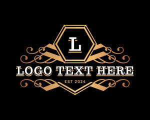 Heraldry - Elegant Luxury Crest logo design