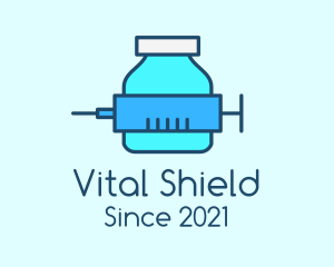 Immunity - Medical Vaccine Supply logo design
