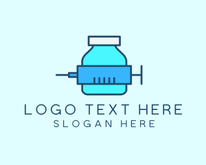 Container - Medical Vaccine Supply logo design