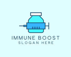 Medical Vaccine Supply logo design