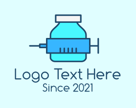 Medical Supply - Medical Vaccine Supply logo design