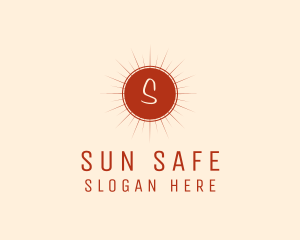 Stylish Sun Beauty Spa logo design