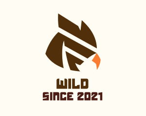 Bird - Geometric Eagle Bird logo design