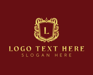Cafe - Luxury Premium Crest logo design