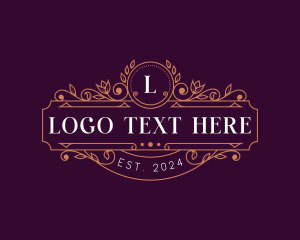 Accessories - Luxury Floral Ornament logo design