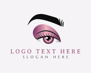 Makeup Artist - Sultry Eye Makeup logo design