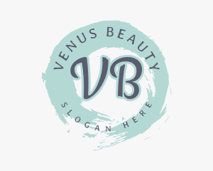 Watercolor Beauty Cosmetics logo design