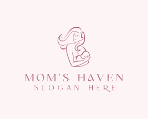 Mother Parenting Baby logo design