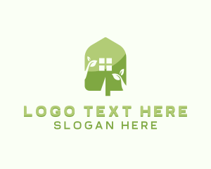 House - Plant Shovel Landscaping logo design