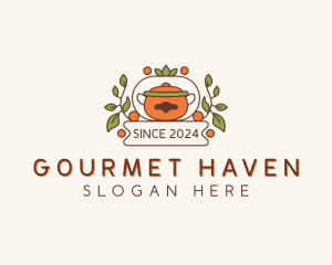 Organic Gourmet Cuisine logo design