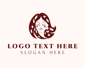 Head - Woman Beauty Salon logo design
