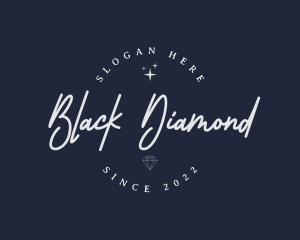 Sparkle Diamond Jewelry logo design