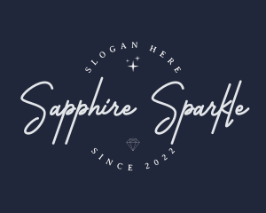 Sparkle Diamond Jewelry logo design