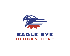 American Eagle Stripes logo design