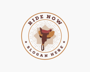 Horse Saddle Equipment logo design