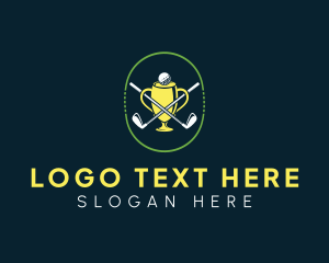 League - Golf Tournament Championship logo design