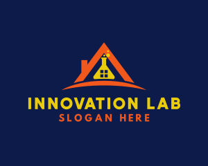 Chemistry Laboratory Experiment logo design