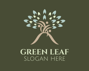 Evergreen - Organic Tree Lifestyle Boutique logo design