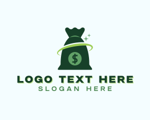 Money Exchange - Money Bag Savings logo design