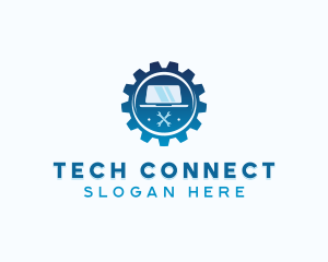 Computer - Computer Gear Technology logo design
