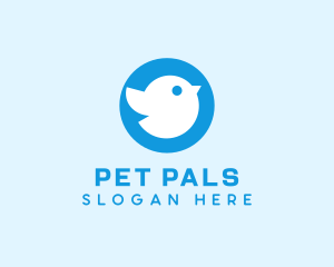 Pet Chick Daycare logo design