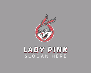 Mad Rabbit Cartoon Logo