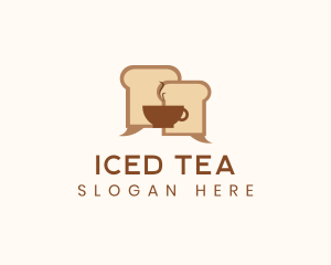 Bread Cafe Chat  logo design