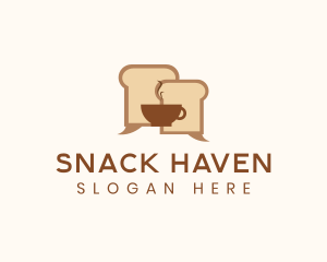 Bread Cafe Chat  logo design