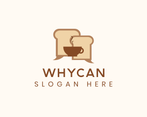 Cafe - Bread Cafe Chat logo design