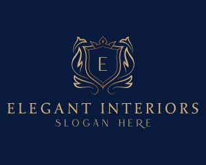 Elegant Fashion Shield logo design