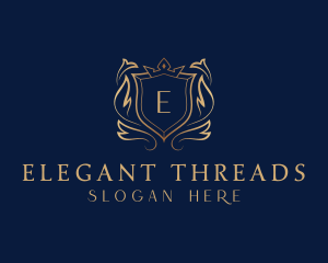 Elegant Fashion Shield logo design