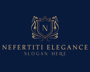 Elegant Fashion Shield logo design