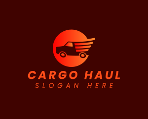 Truck Delivery Express logo design