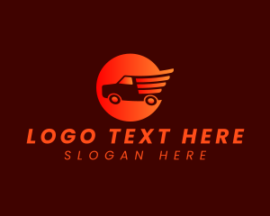 Truck - Truck Delivery Express logo design