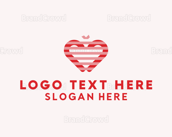 Sugar Cane Heart Logo
