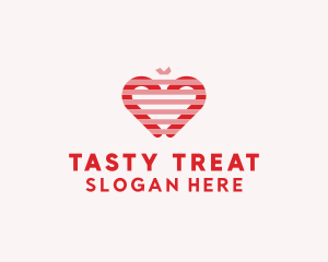 Sugar Cane Heart  logo design