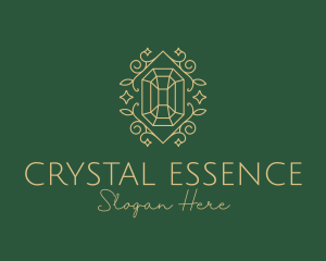 Decorative Emerald Diamond logo design