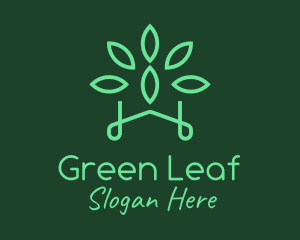 Gardening Green Plant logo design