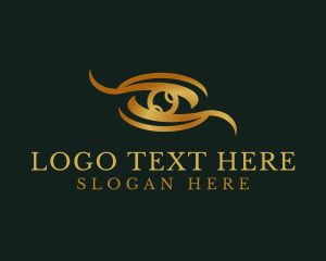 Astrology - Golden Eye Optic logo design