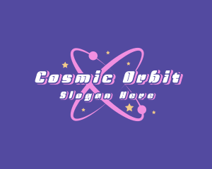 Star Galaxy Orbit logo design