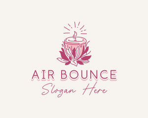 Candle Light Floral logo design