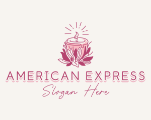 Candle Light Floral logo design